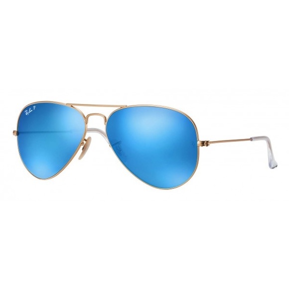 Ray-Ban Accessories - Ray-Ban AVIATOR FLASH LENSES - Blue